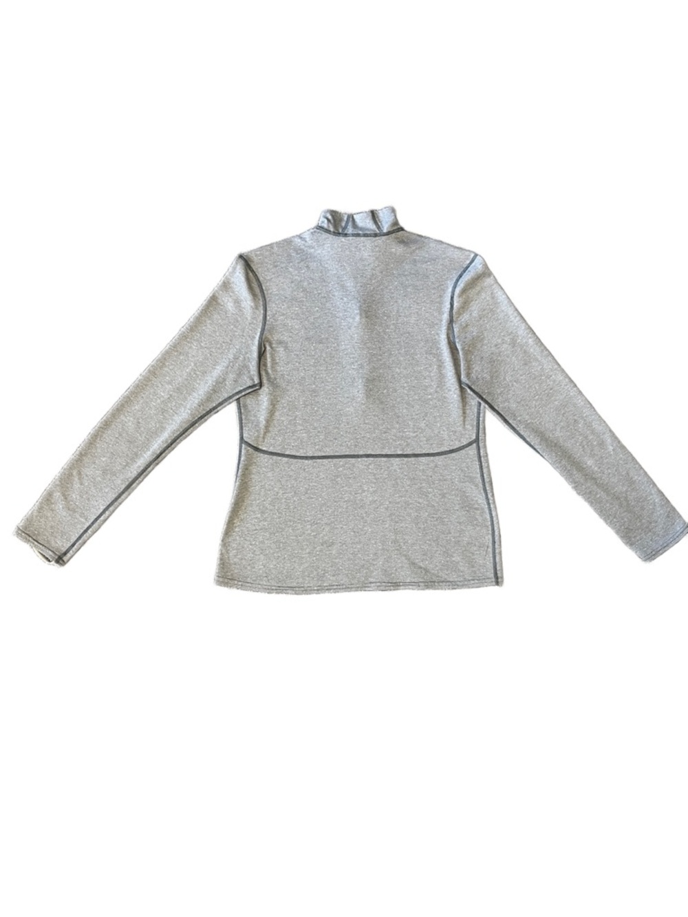 Patagonia Light Heather Gray Zip-Up Pullover Jacket - Picture 2 of 9